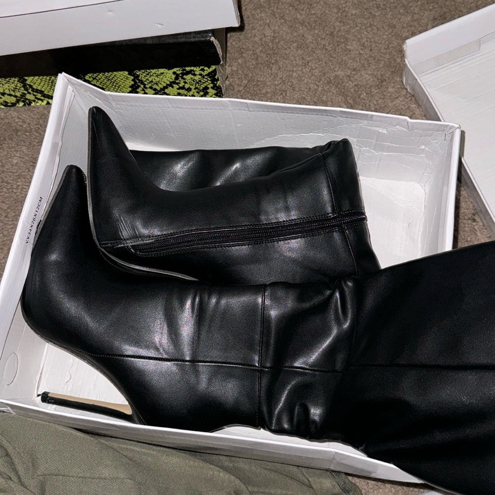 Black boots